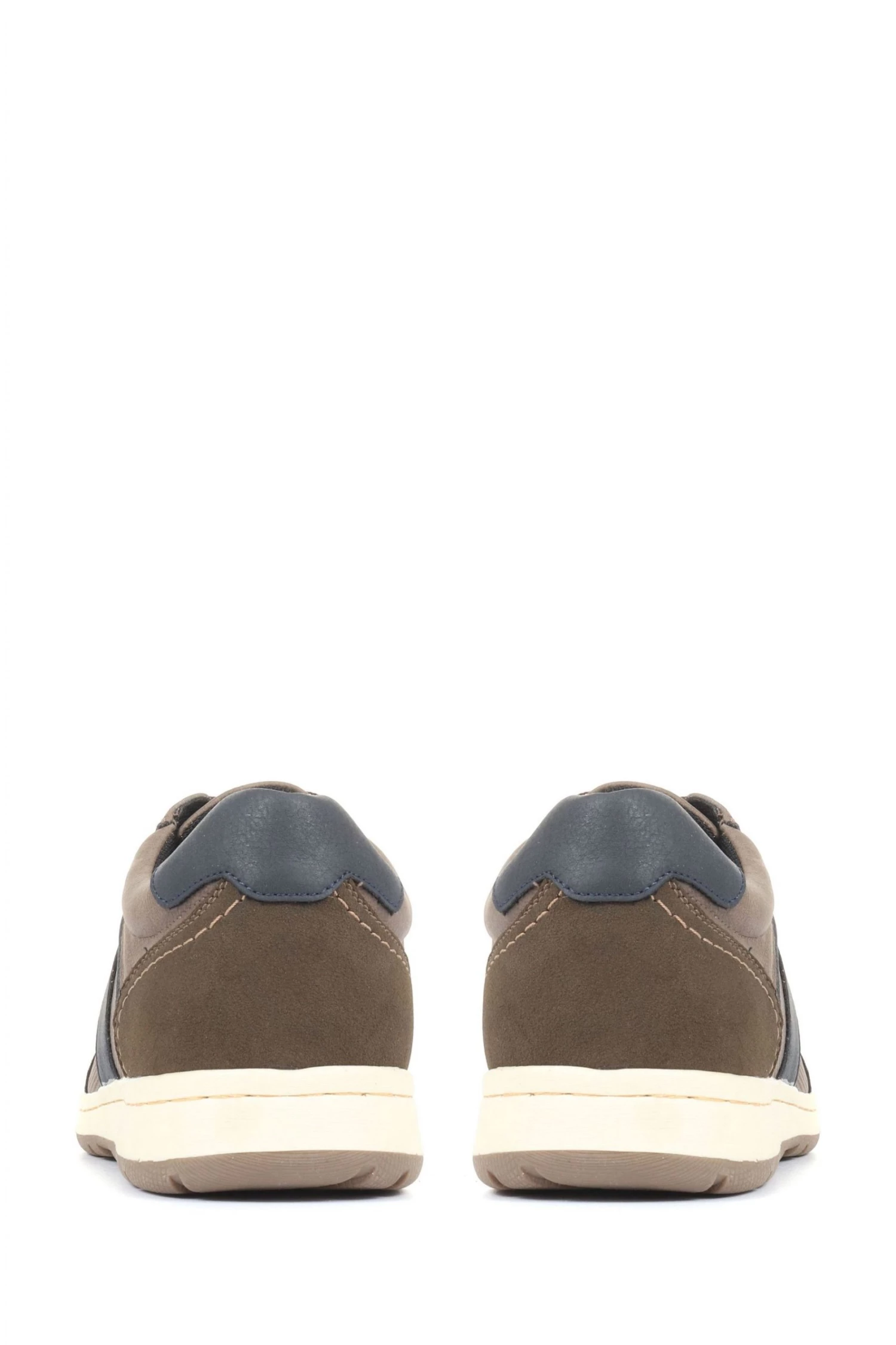 Pavers Grey Casual Lace-Up Trainers 2 Pavers Grey Casual Lace-Up Trainers - Image 2