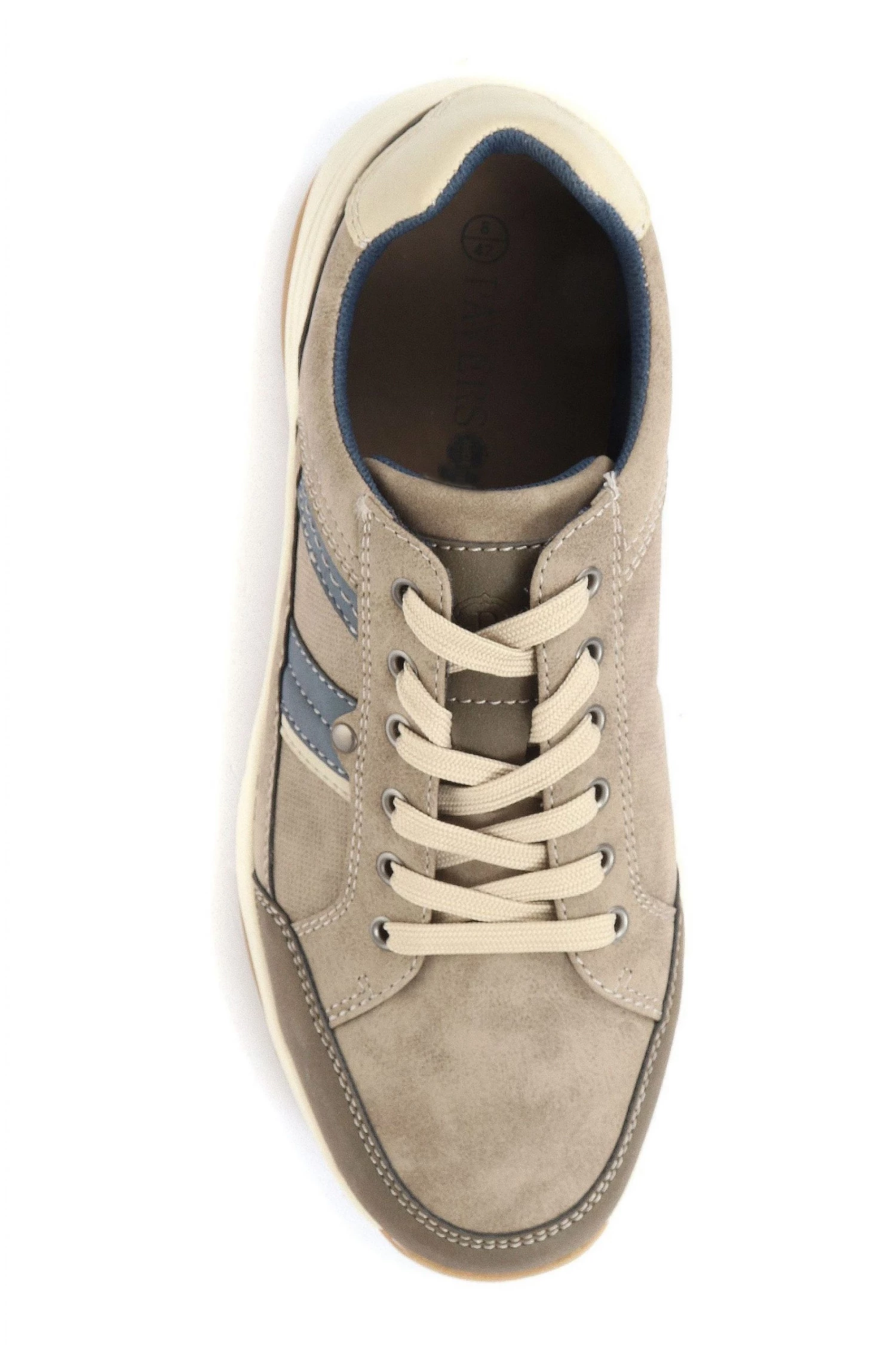 Pavers Grey Wide Fit Lace-Up Trainer Shoes 4 Pavers Grey Wide Fit Lace-Up Trainer Shoes - Image 4