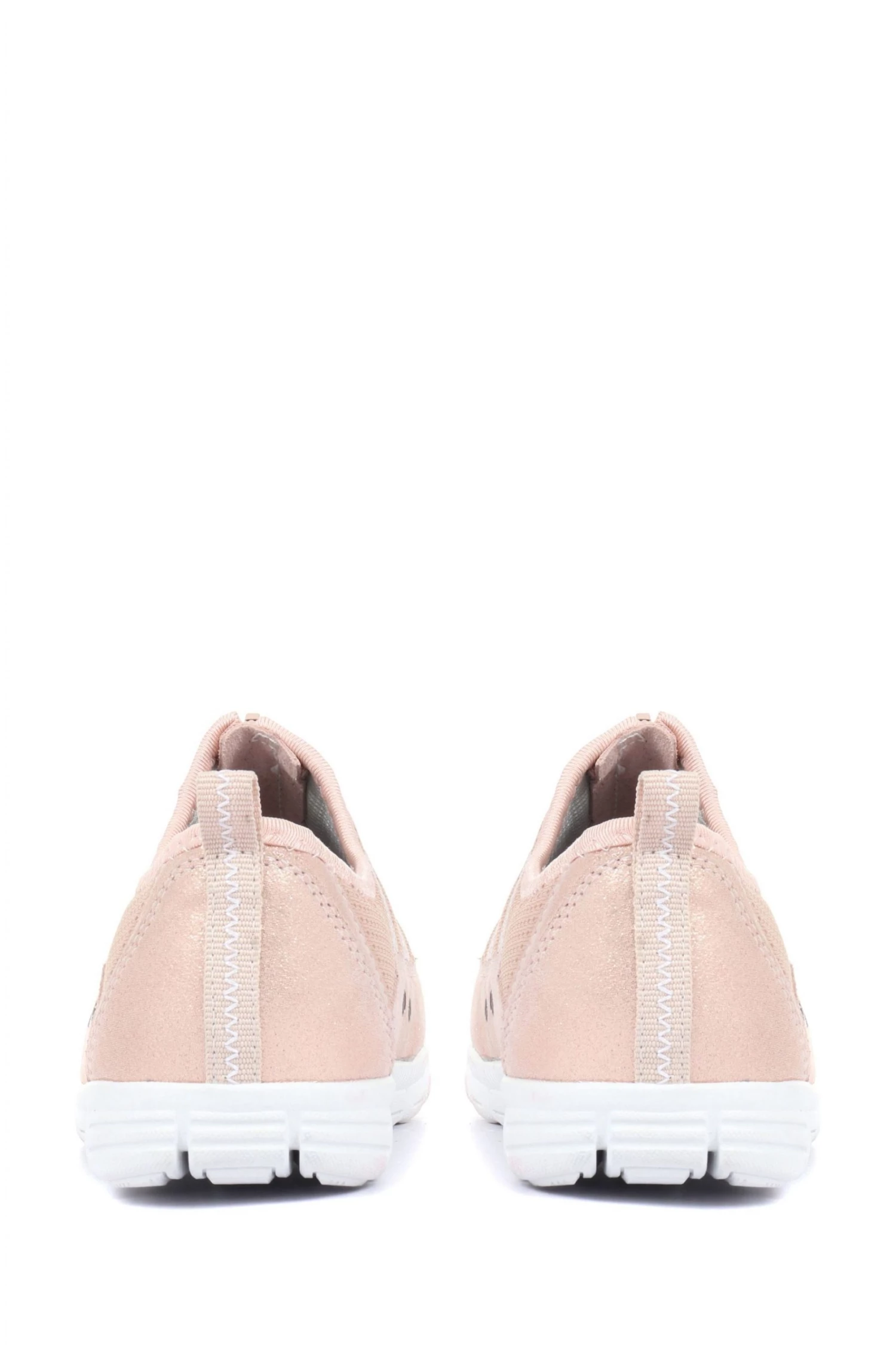 Pavers Gold Lightweight Slip-On Trainers 2 Pavers Gold Lightweight Slip-On Trainers - Image 2