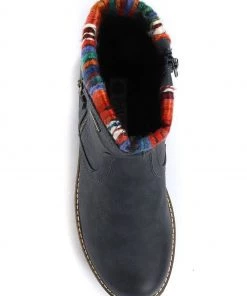 Pavers Womens Navy Blue Ladies Water Resistant Ankle Boots -Pavers Sales Shop unnamed file 111 scaled