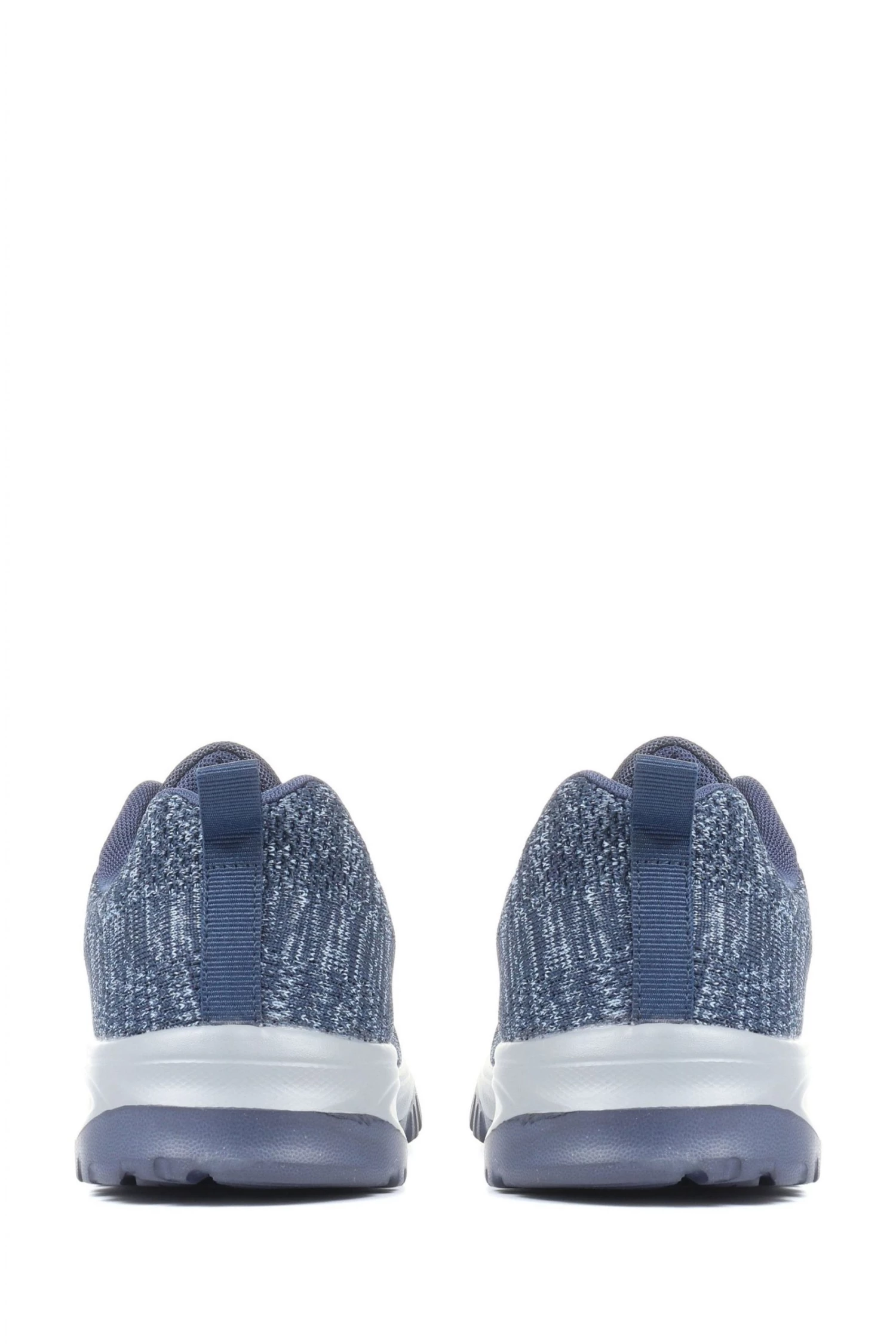 Pavers Blue Lightweight Lace-Up Trainers 3 Pavers Blue Lightweight Lace-Up Trainers - Image 3