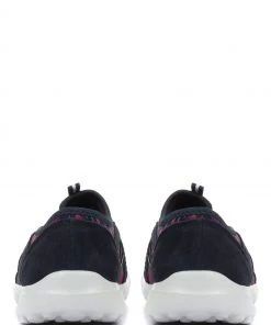 Pavers Blue Navy Multi Ladies Lightweight Slip-On Trainers -Pavers Sales Shop unnamed file 1146 scaled
