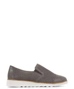 Pavers Khaki Green Wide Fit Lightweight Casual Slip-On Shoes