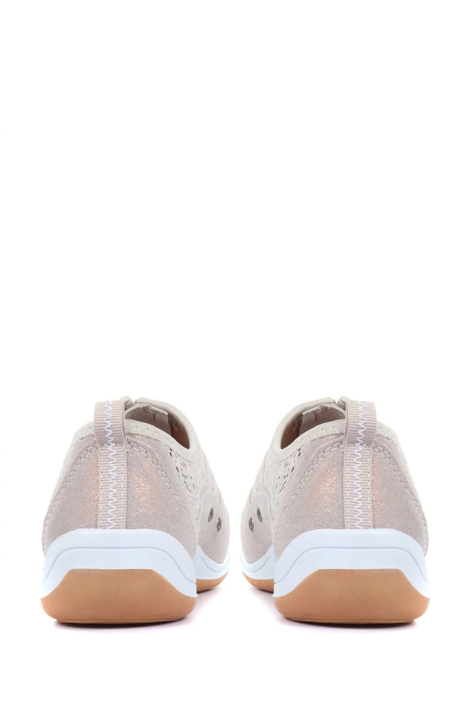 Pavers Grey Wide Fit Trainers 3 Pavers Grey Wide Fit Trainers - Image 3