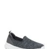 Pavers Grey Slip-On Pumps