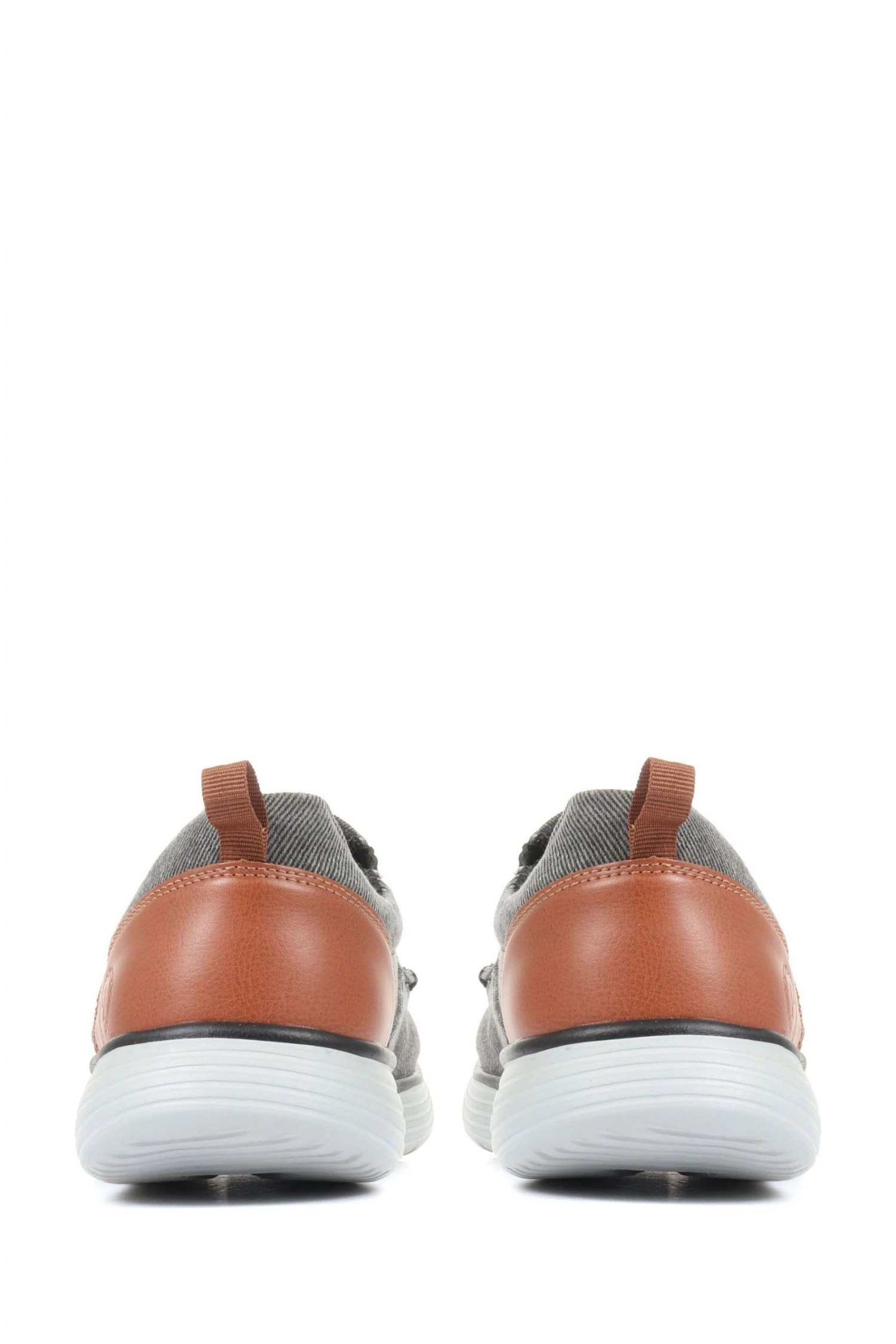 Pavers Mens Slip On Black Trainers 5 Pavers Mens Slip On Black Trainers - Image 5