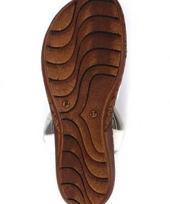 Pavers Ladies White Leather T-Bar Sandals -Pavers Sales Shop unnamed file 1248 scaled