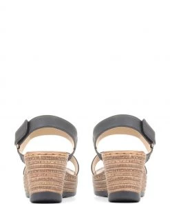 Pavers Black Lightweight Wedge Sandals -Pavers Sales Shop unnamed file 1252 scaled