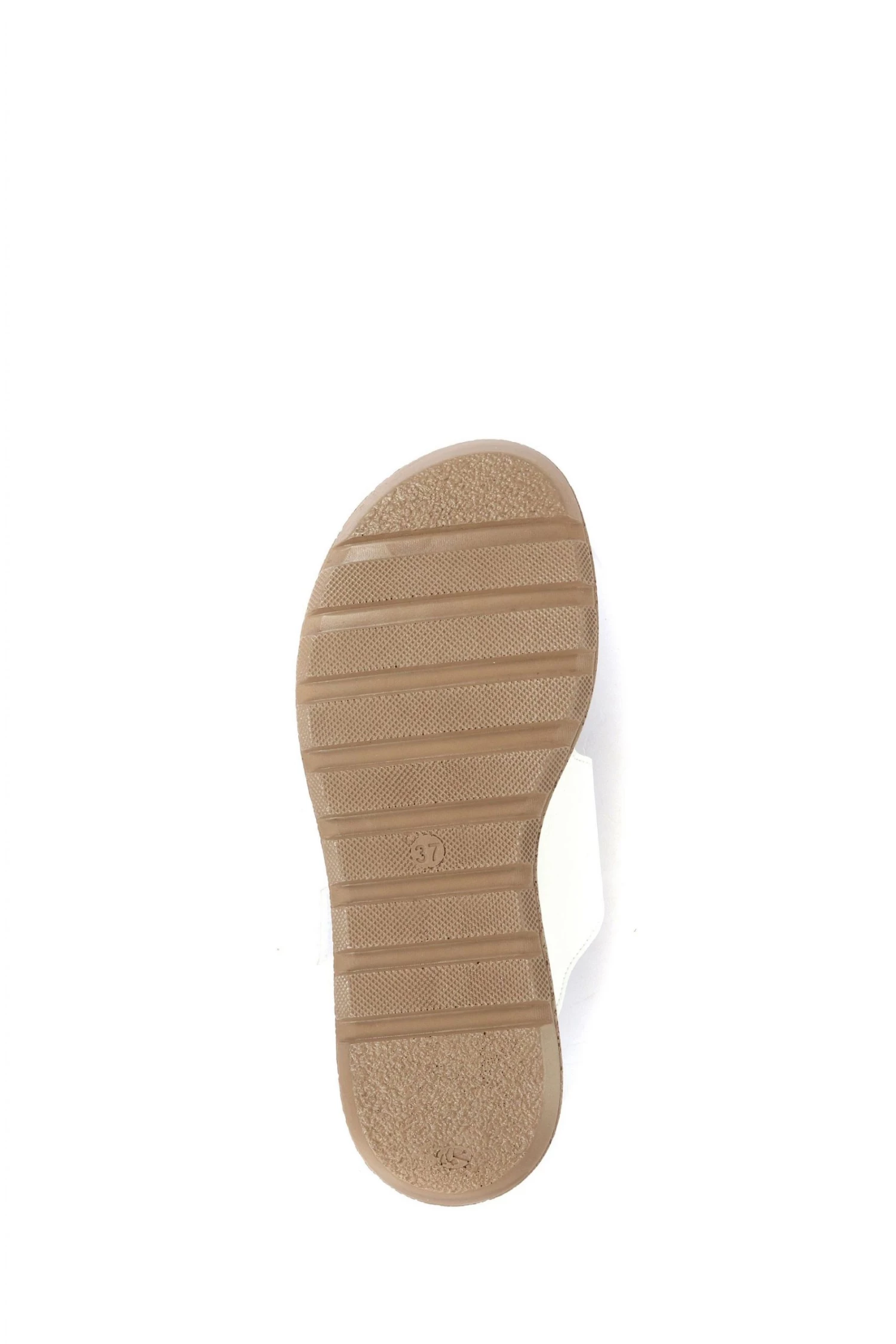 Pavers Ladies White Extra Wide Fit Leather Mule Sandals 5 Pavers Ladies White Extra Wide Fit Leather Mule Sandals - Image 5