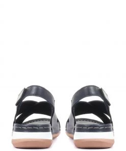 Pavers Blue Ladies Leather Slingback Sandals -Pavers Sales Shop unnamed file 1264 scaled