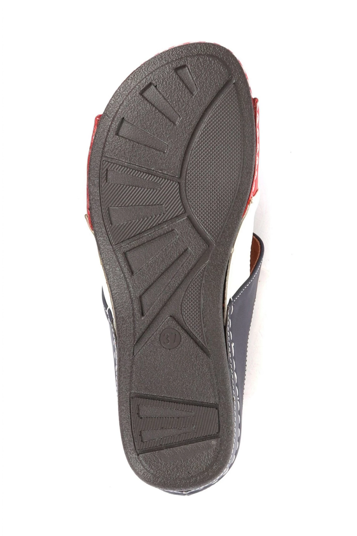 Pavers Blue Wide Fit Wedge Mule Sandals 5 Pavers Blue Wide Fit Wedge Mule Sandals - Image 5