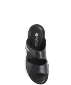 Pavers Extra Wide Fit Ladies Black Leather Mule Sandals 9 Pavers Extra Wide Fit Ladies Black Leather Mule Sandals -Pavers Sales Shop unnamed file 1301 scaled