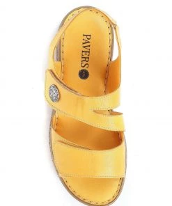 Pavers Yellow Extra Wide EE+ Ladies Leather Sandals 9 Pavers Yellow Extra Wide EE+ Ladies Leather Sandals -Pavers Sales Shop unnamed file 1307 scaled