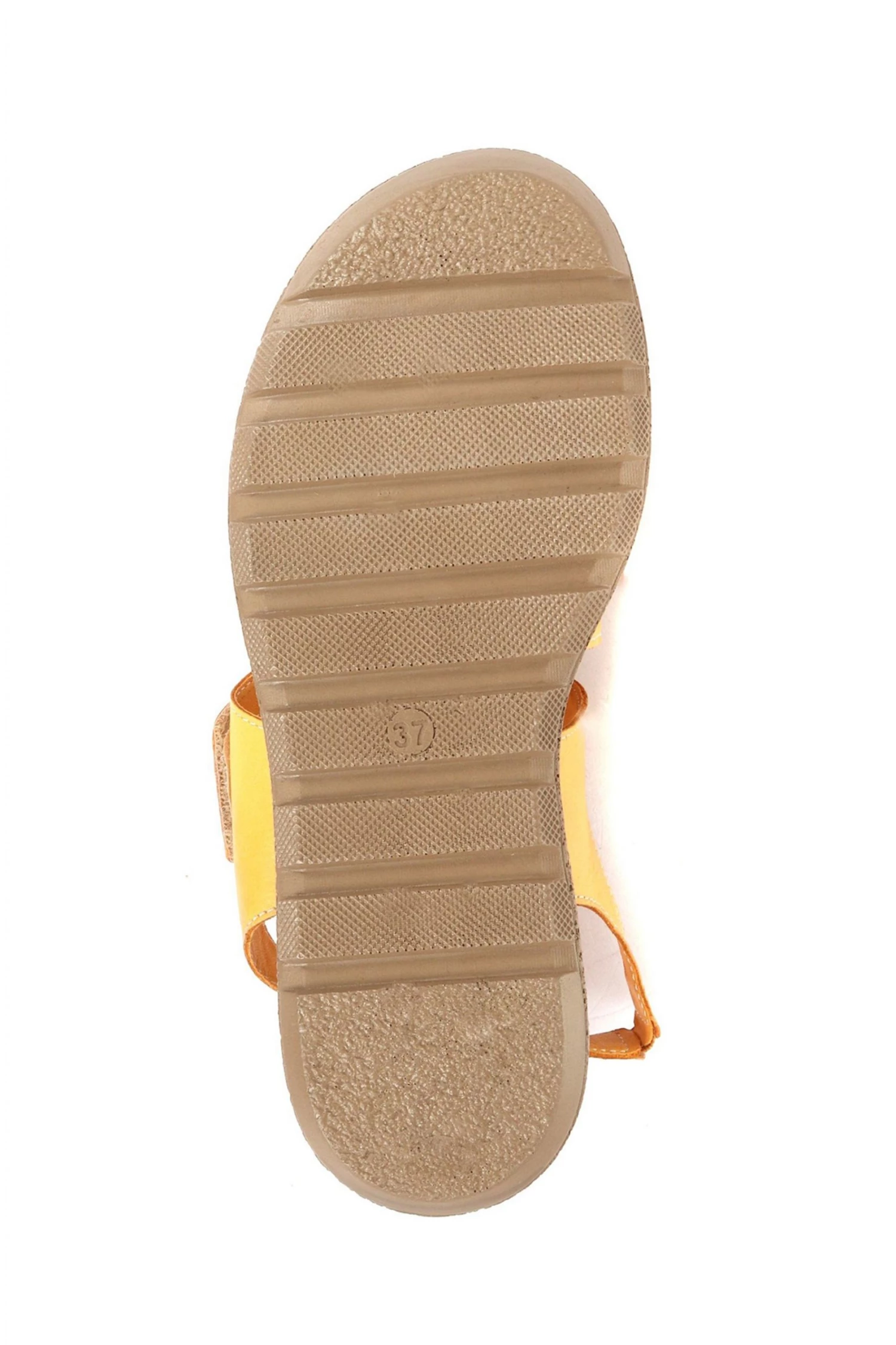 Pavers Yellow Extra Wide EE+ Ladies Leather Sandals 5 Pavers Yellow Extra Wide EE+ Ladies Leather Sandals - Image 5