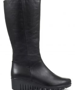 Pavers Ladies Leather Knee High Boots