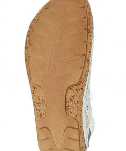Pavers White Leather Flat Sandals -Pavers Sales Shop unnamed file 1320 scaled