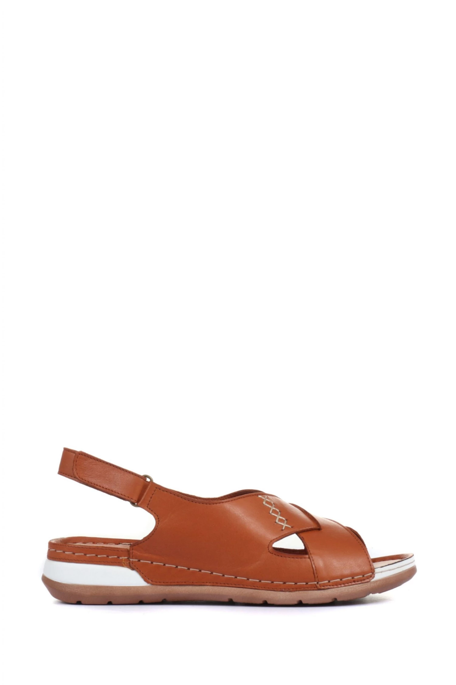 Pavers Brown Leather Slingback Sandals 1 Pavers Brown Leather Slingback Sandals