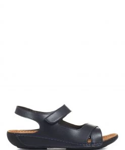 Pavers Blue Ladies Touch-Fasten Sandals