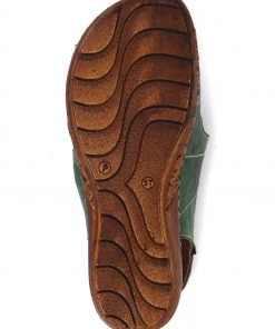 Pavers Ladies Green Dual Fitting Leather Sandals -Pavers Sales Shop unnamed file 1368 scaled