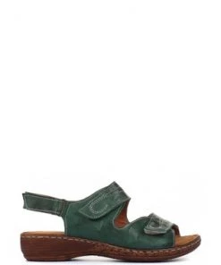 Pavers Ladies Green Dual Fitting Leather Sandals -Pavers Sales Shop unnamed file 1369