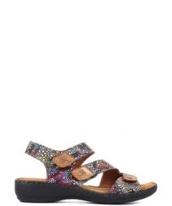 Pavers Black Fully Adjustable Ladies Leather Sandals -Pavers Sales Shop unnamed file 1399