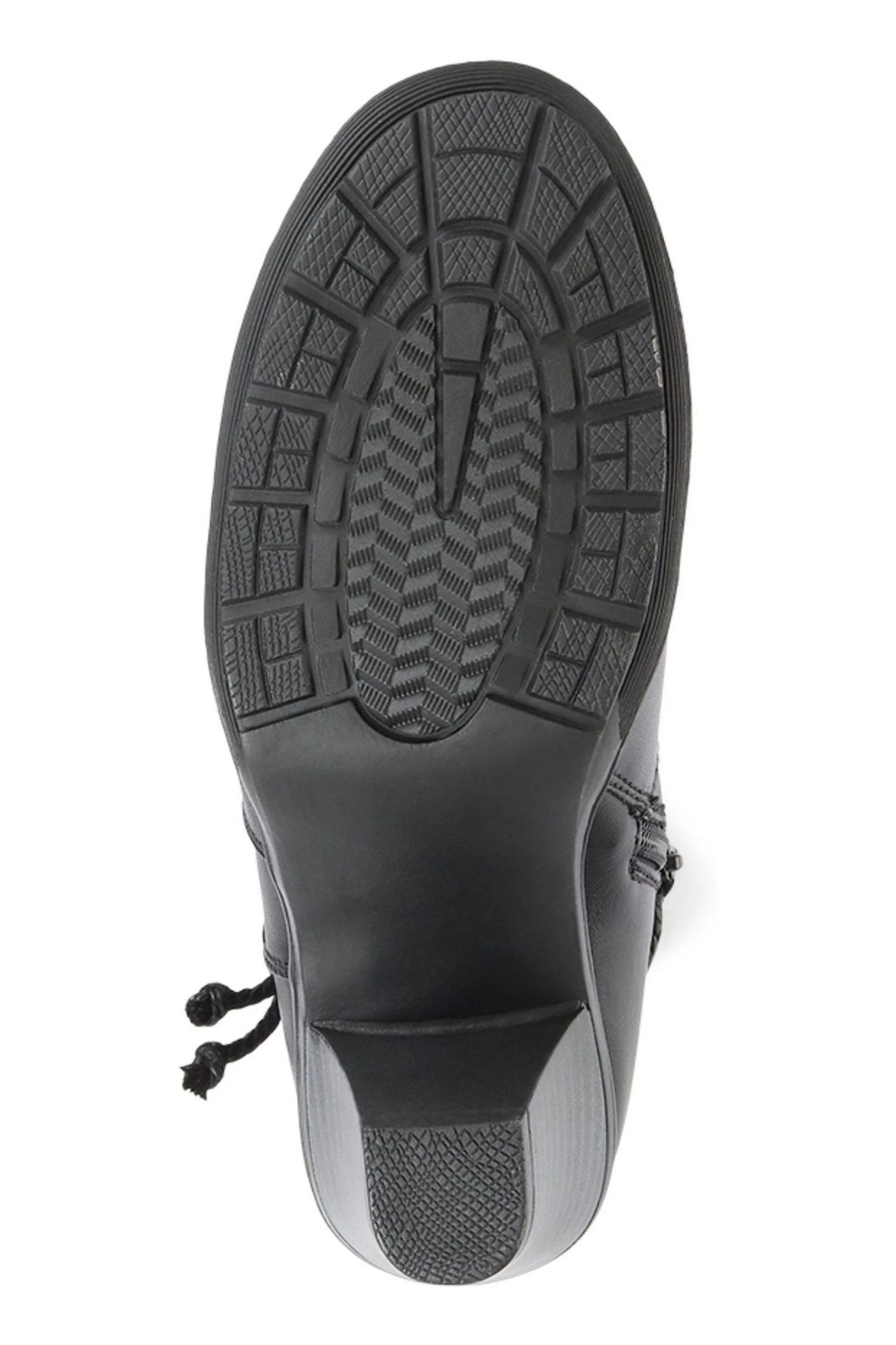 Pavers Ladies Black Block Heeled Ankle Boots 4 Pavers Ladies Black Block Heeled Ankle Boots - Image 4