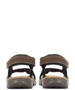 Pavers Brown Adjustable Leather Walking Sandals -Pavers Sales Shop unnamed file 1414 scaled
