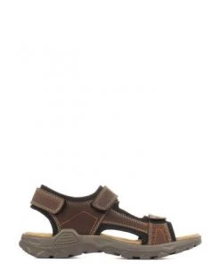 Pavers Brown Adjustable Leather Walking Sandals -Pavers Sales Shop unnamed file 1417