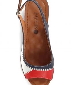 Pavers Blue Wide Fit Wedge Sandals -Pavers Sales Shop unnamed file 1421 scaled