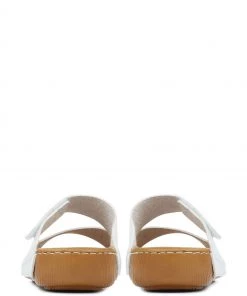 Pavers White Wide Fit Adjustable Leather Mules 8 Pavers White Wide Fit Adjustable Leather Mules -Pavers Sales Shop unnamed file 1432 scaled