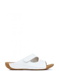 Pavers White Wide Fit Adjustable Leather Mules 11 Pavers White Wide Fit Adjustable Leather Mules -Pavers Sales Shop unnamed file 1435