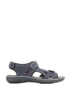Pavers Blue Adjustable Touch Fasten Sandals