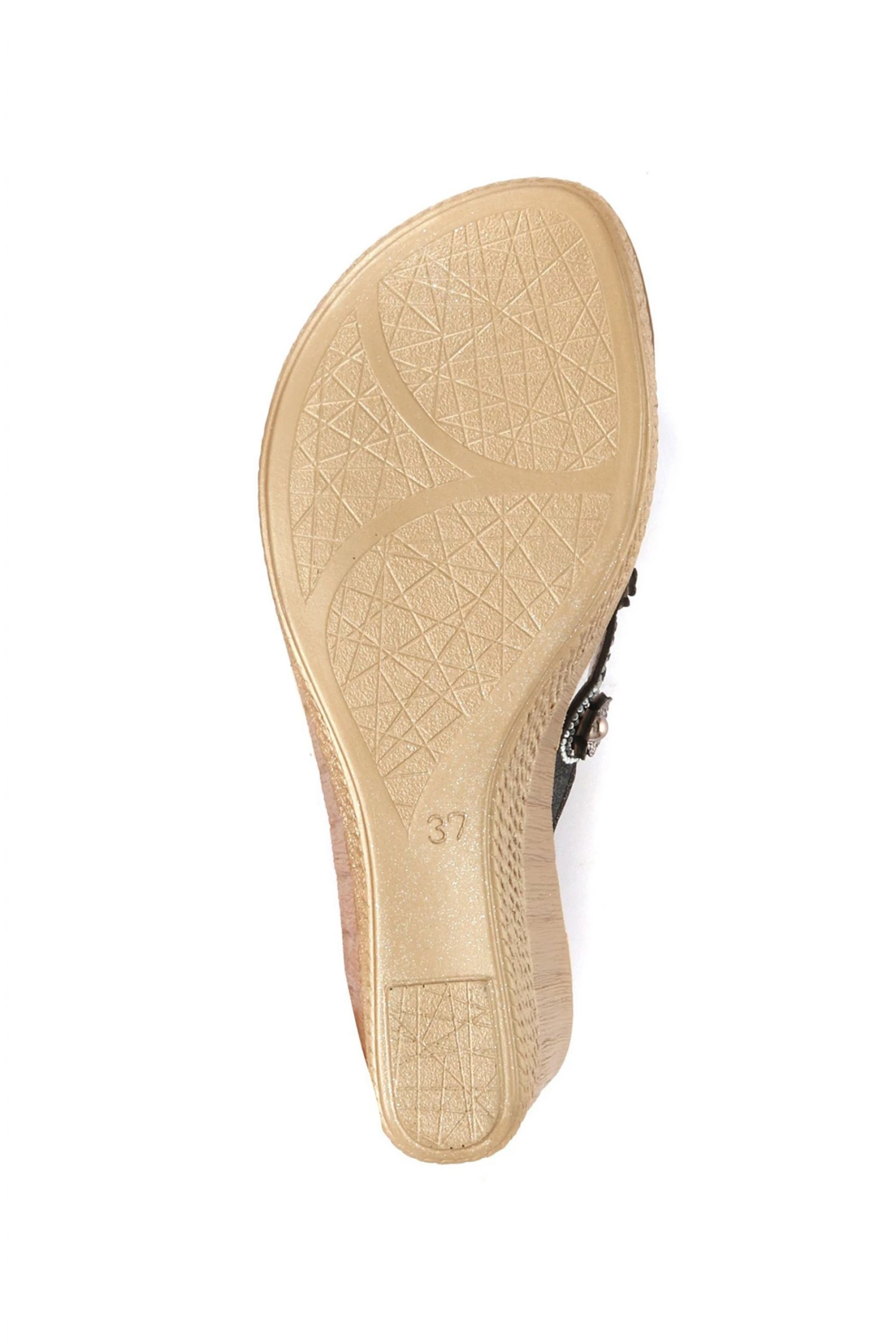 Pavers Ladies Wedge Toe Post Sandals 5 Pavers Ladies Wedge Toe Post Sandals - Image 5