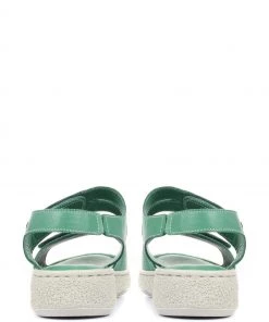 Pavers Ladies Green Extra Wide EE+ Leather Sandals -Pavers Sales Shop unnamed file 1456 scaled