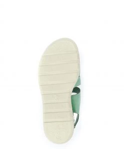 Pavers Ladies Green Extra Wide EE+ Leather Sandals -Pavers Sales Shop unnamed file 1458 scaled