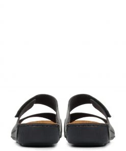 Pavers Black Wide Fit Adjustable Leather Mules -Pavers Sales Shop unnamed file 1481 scaled