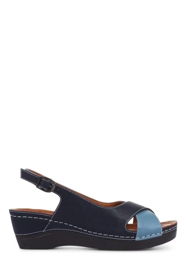 Pavers Ladies Wide Fit Wedge Sandals 6 Pavers Ladies Wide Fit Wedge Sandals - Image 6