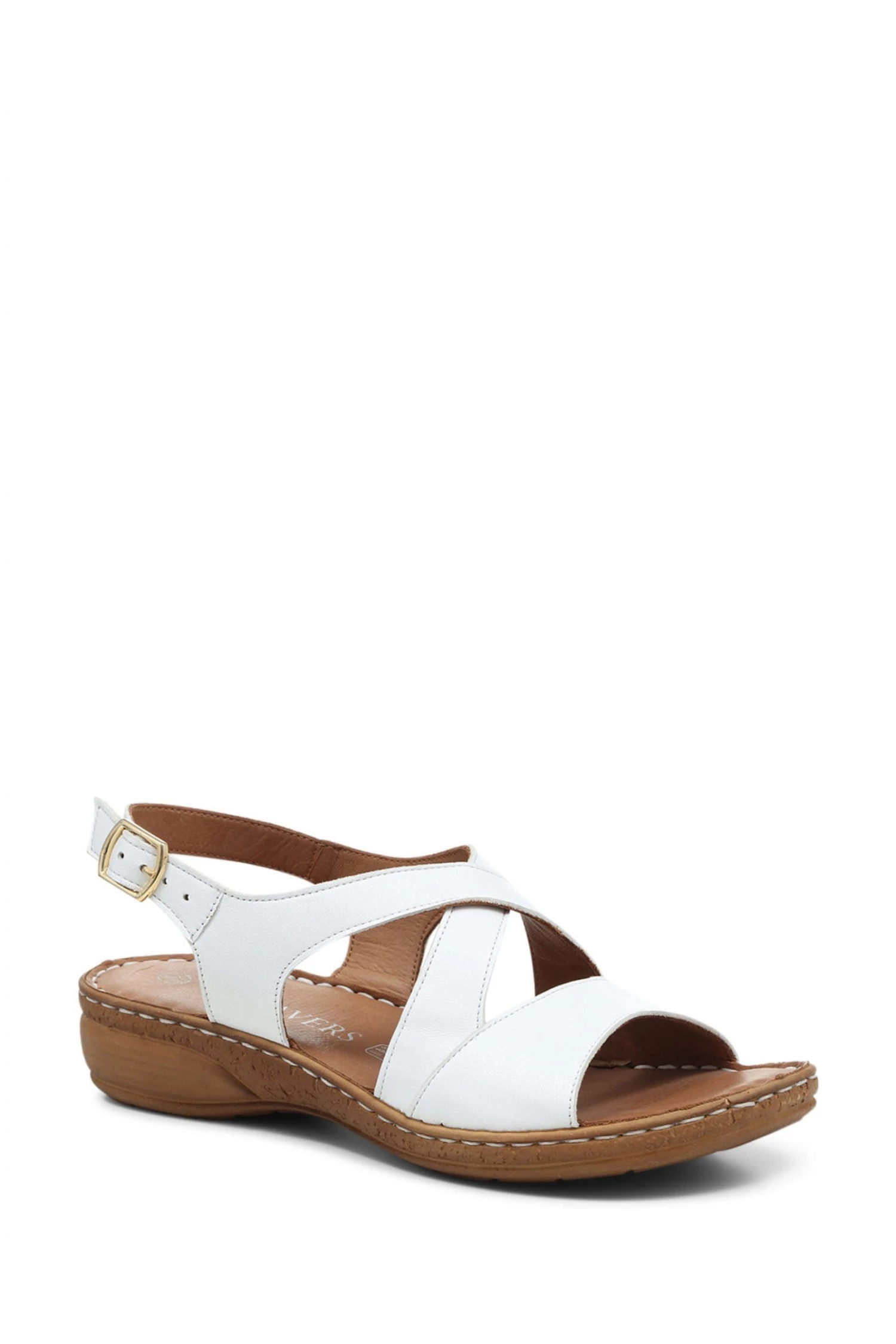 Pavers Ladies Casual Leather Slingback Sandals 3 Pavers Ladies Casual Leather Slingback Sandals - Image 3