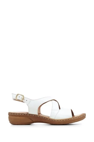 Pavers Ladies Casual Leather Slingback Sandals 6 Pavers Ladies Casual Leather Slingback Sandals - Image 6