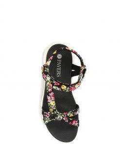 Pavers Black Ladies Lightweight Sandals -Pavers Sales Shop unnamed file 1578 scaled