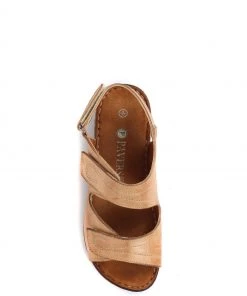 Pavers Natural Ladies Dual Fitting Leather Sandals -Pavers Sales Shop unnamed file 1596 scaled