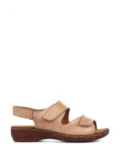 Pavers Natural Ladies Dual Fitting Leather Sandals -Pavers Sales Shop unnamed file 1598