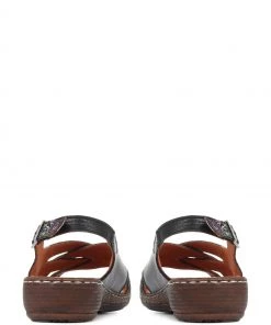 Pavers Black Wide Fit Leather Slingback Sandals -Pavers Sales Shop unnamed file 1645 scaled