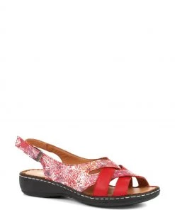 Pavers Red Wide Fit Leather Slingback Sandals 8 Pavers Red Wide Fit Leather Slingback Sandals -Pavers Sales Shop unnamed file 1649 scaled