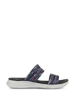 Pavers Blue Ladies Lightweight Mule Sandals