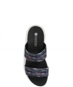 Pavers Blue Ladies Lightweight Mule Sandals -Pavers Sales Shop unnamed file 1662 scaled