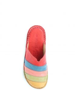 Pavers Red Leather Slip-On Clogs -Pavers Sales Shop unnamed file 1668 scaled