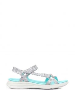 Pavers Grey Ladies Lightweight Sandals