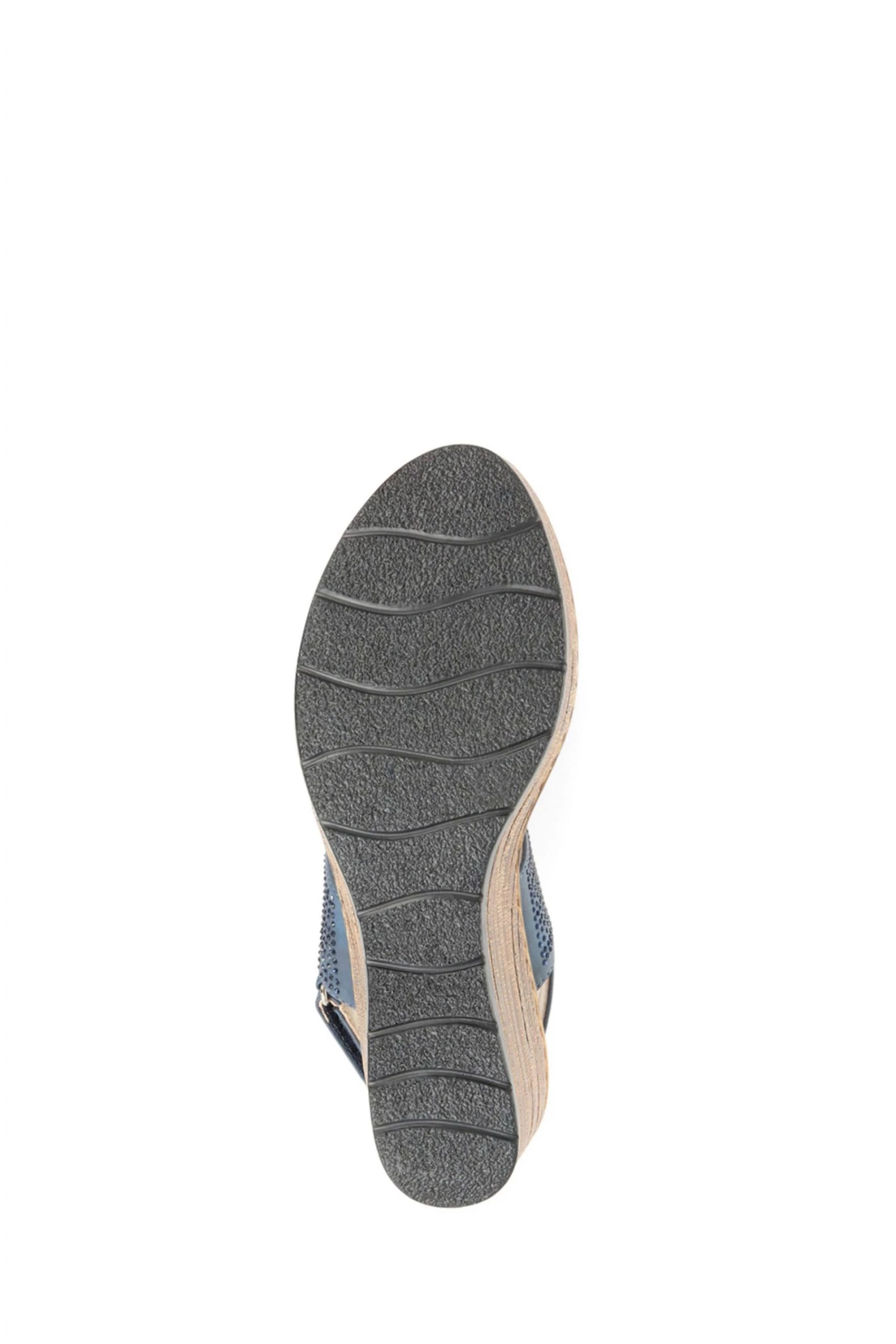 Pavers Blue Lightweight Wedge Sandals 4 Pavers Blue Lightweight Wedge Sandals - Image 4