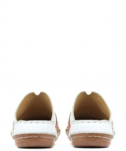 Pavers White Leather Slip-On Clogs -Pavers Sales Shop unnamed file 1710 scaled